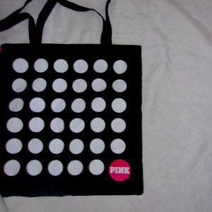 🌟 pink victorias secret  white b lack  carry on small bag